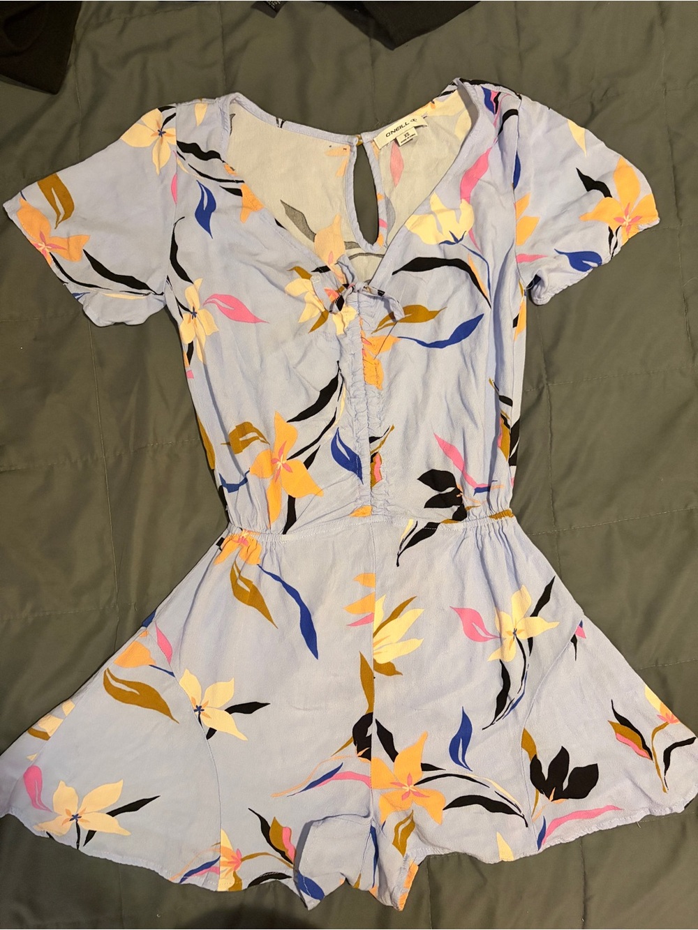 O’Neil Floral Romper Shorts - size XS